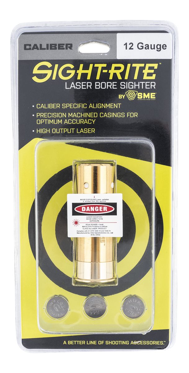 Gsm SME XSIBL12GA Sight-Rite Laser Bore System 12 Gauge Brass Casing