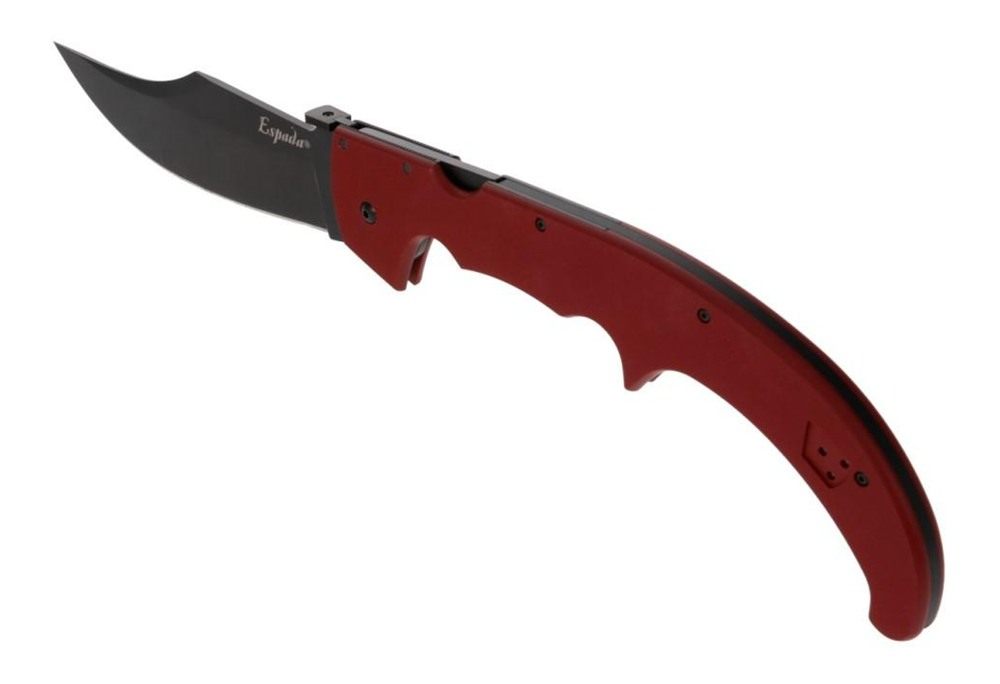 Cold Steel Espada XL Folding Knife 7-1/2in Clip Point Blade Ruby Red view 4