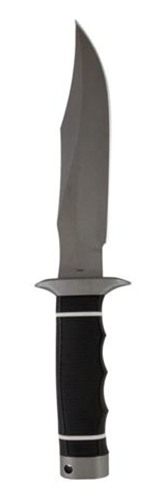 SOG Knives Tech Bowie Knife 6-2/5" Fixed Clip Point Blade Black Box