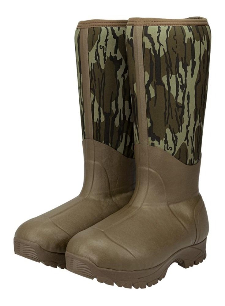 Gsm Muddy MTX Insulated 17in Hunting Boot Mossy Oak Bottomland 12D