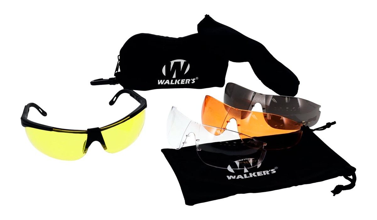 Walker's Sport Glasses with 4 Interchangeable Lens, Impact-Resistant Durabl view 2