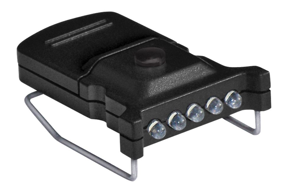 GSM Outdoors Cyclops CYCMHCW Micro Hat Clip Light 10 Lumens White LED Bulb