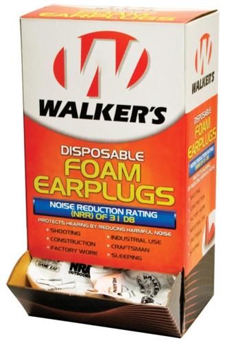 Walker's Foam Ear Plugs 200 Pair Box Counter Display, 32dB NRR Sound Suppre view 3