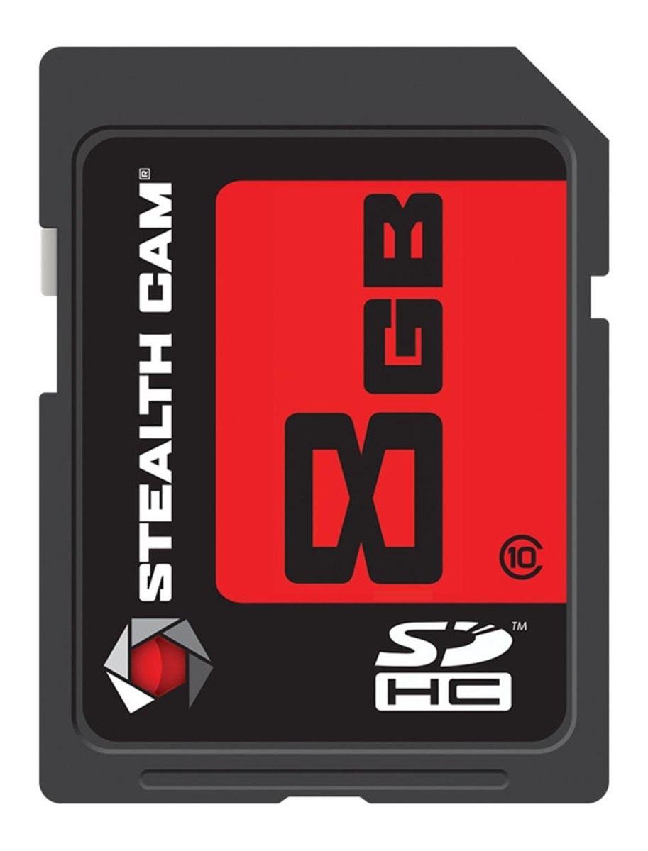 Stealth Cam 8GB Secured Digital Card, Single Pack