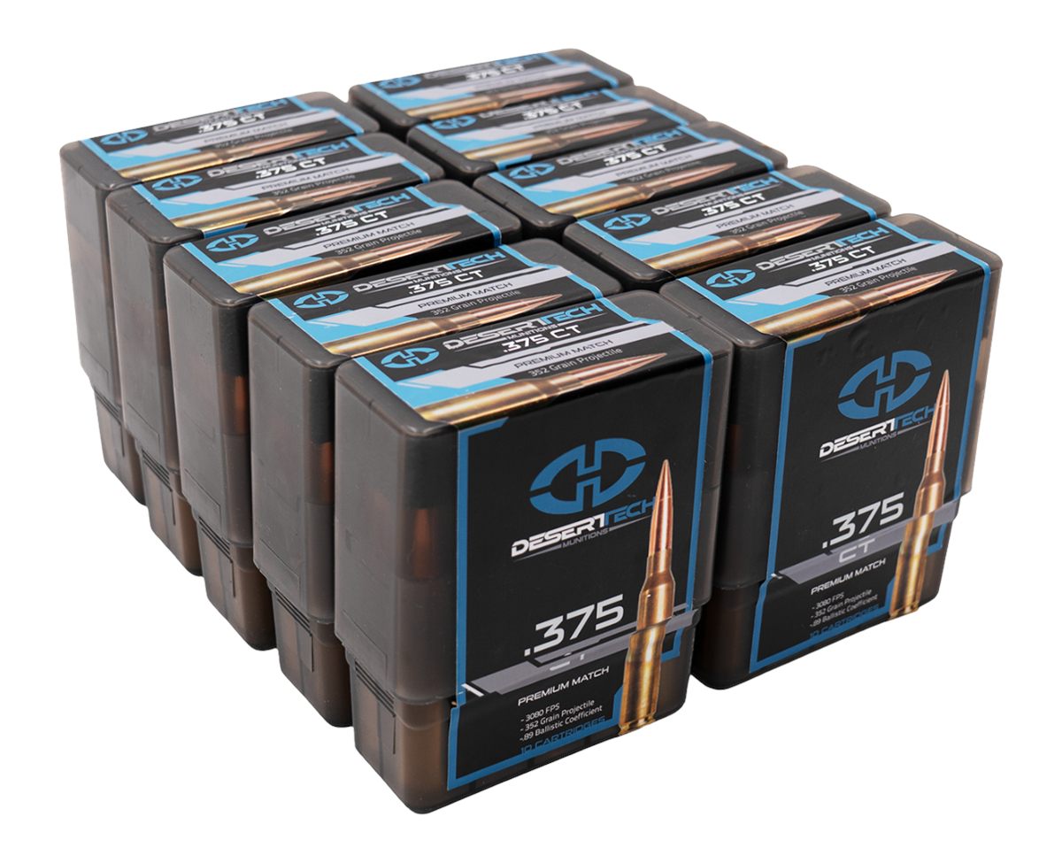 Desert Tech DT Ammo Box 375ct 352gr 10/10