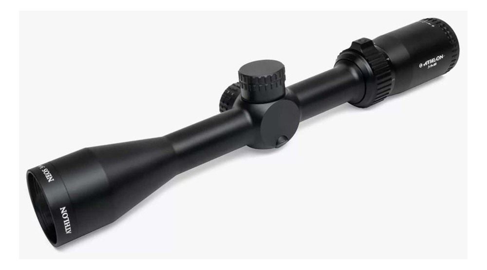 Athlon Neos Rifle Scope 3-9x40 1in SFP Center-X MOA Non-Illum Black view 2