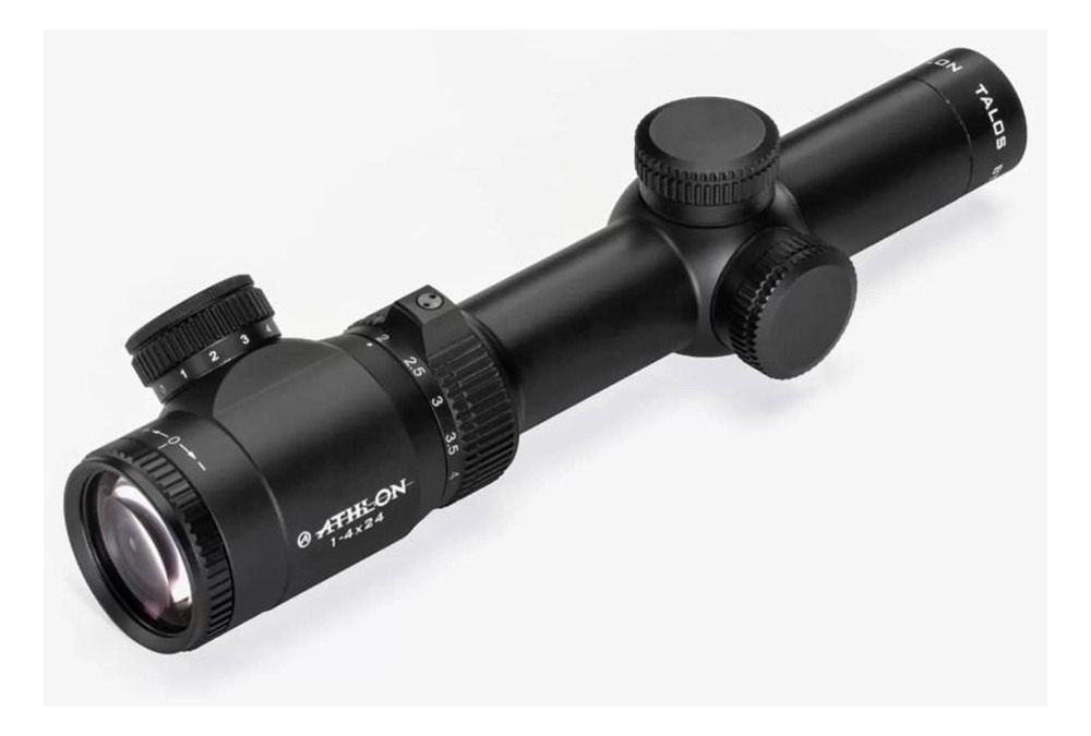 Athlon Optics Talos BTR GEN2 Rifle Scope 1-4x24 30mm SFP AHSR14 IR-MIL Illu view 3