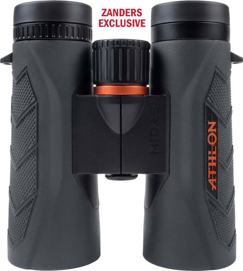 Athlon Optics Binoculars Midas G2 10x42 Uhd Roof Prism Black view 2