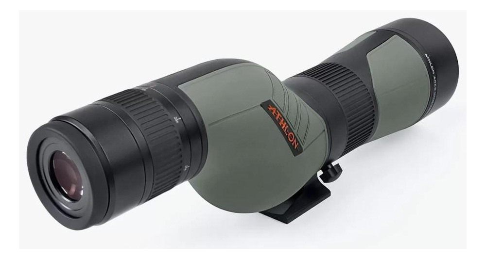 Athlon Optics Ares G2 UHD Spotting Scope 15-45x65 Green Straight Angle view 3