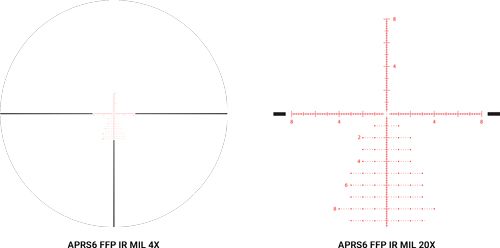 ATHLON SCOPE HELOS BTR G2 30MM 4-20X50 SF IR APRS6 MIL FFP view 2