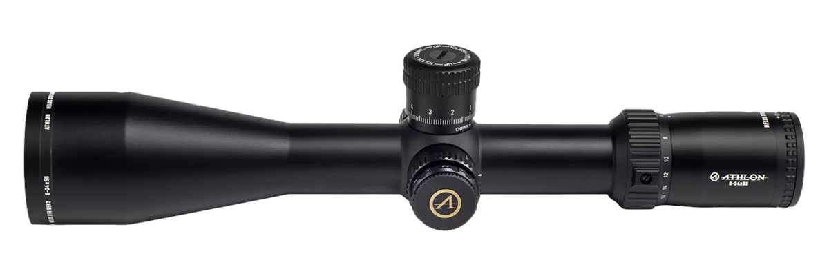 Athlon 214114 Helos BTR Black 6-24x 56mm 34mm Tube Illuminated MIL Reticle