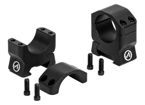 Athlon Rings Armor 1in Medium 0.9in Height Black