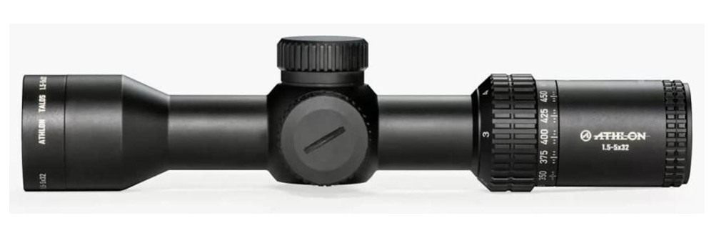 Athlon Optics Talos Crossbow Scope 1.5-5x32 1in SFP BDC 100 IR Illum Black view 3