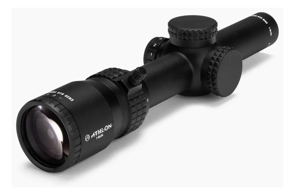 Athlon Optics Argos BTR Gen 3 Rifle Scope 1-8x24 30mm SFP ATMR4 IR MOA Blac view 3