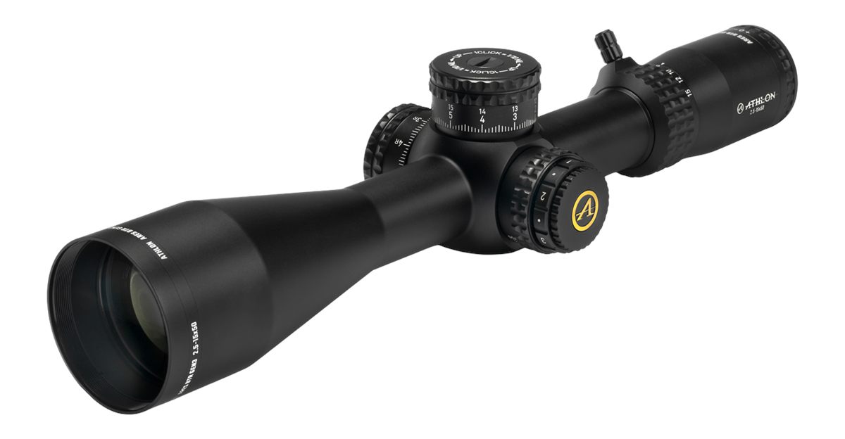 Athlon Optics 212015j Ares Btr Gen2j HD 2.5-15x50 Mil
