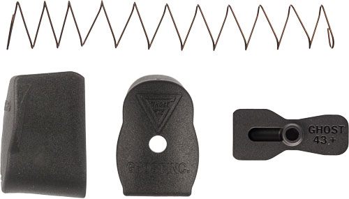 GHOST MOAB MAG EXTENSION FOR GLOCK 43 PLUS 2 RNDS BLACK