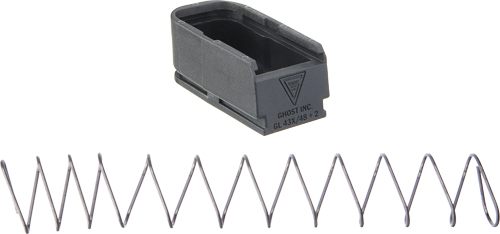 GHOST MOAB MAG EXTENSION FOR GLOCK 43X48 PLUS 2 RNDS BLACK