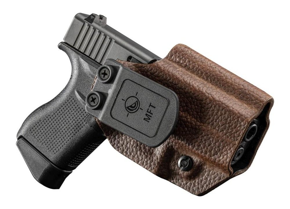 Mission First Tactical Hybrid Appendix IWB/OWB Holster for Glock 43/43X view 2