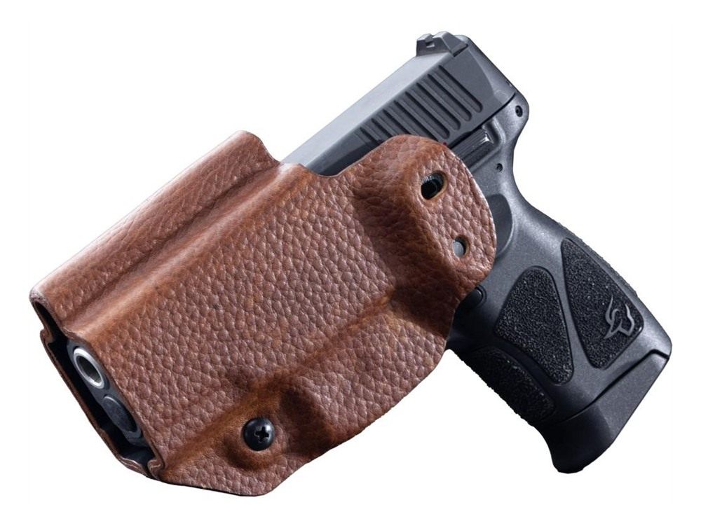 Mission First Tactical Leather Hybrid IWB/OWB Holster for Taurus PT111/G2/G