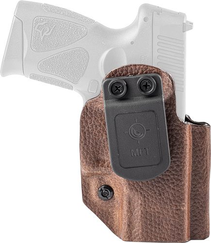 Mission First Tactical Leather Hybrid IWB/OWB Holster for Taurus PT111/G2/G view 4