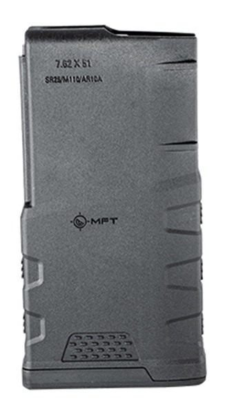 Mission First Tactical MFT Magazine AR10/SR25 7.62X51 308 WIN 20RD Black Po view 2