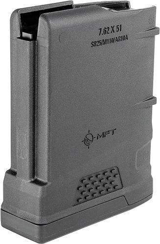 Mission First Tactical MFT Magazine AR10/SR25 7.62X51 308 WIN 10RD Scorched