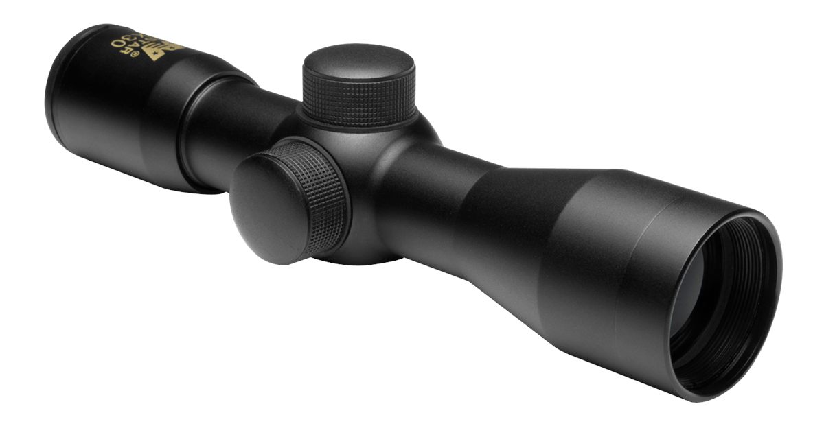 NcSTAR SC430B Tactical 4x30mm P4 Sniper Reticle 1in Tube Black Anodized Alu