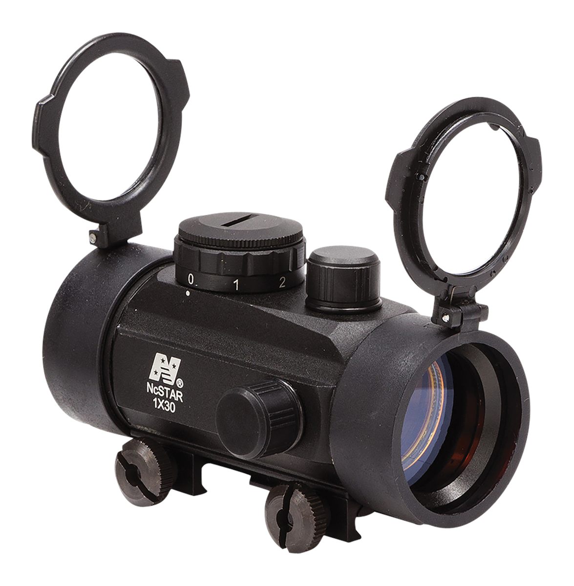 Tippmann NcStar 1X30 B-Style Red Dot Sight / Weaver Base (DBB130)