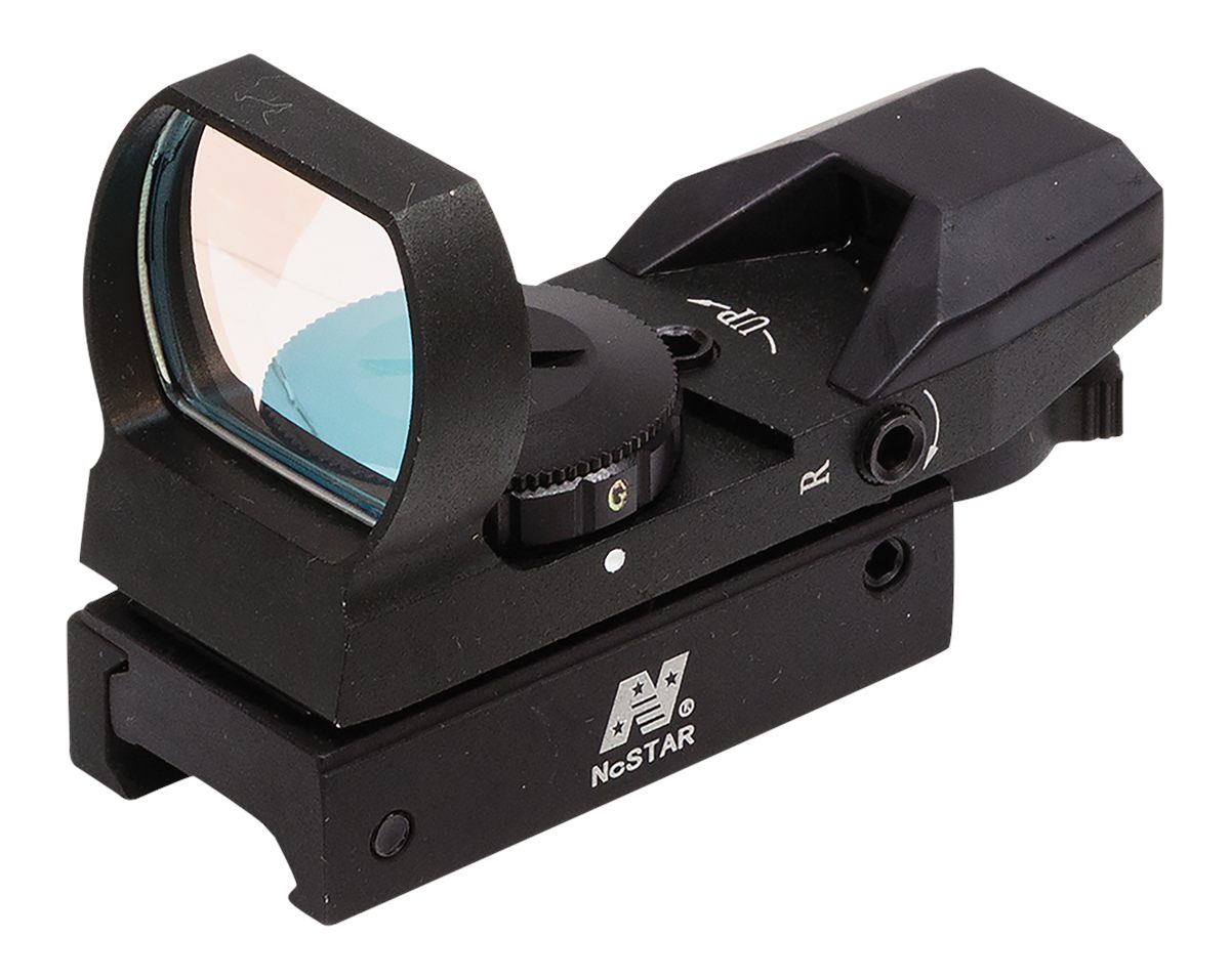 Ncstar Red/Grn Dot Reflex Sight, Black
