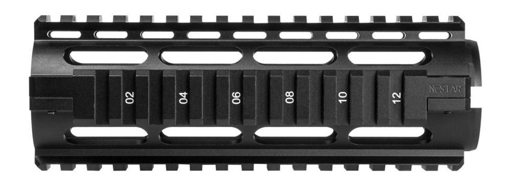 NcSTAR MAR4S Quad Rail Carbine Length AR-15 Black Hardcoat Anodized Aluminu view 3