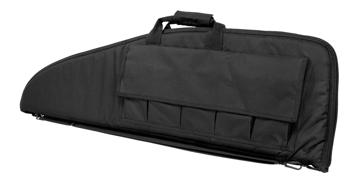 NcSTAR CV290740 Vism Rifle Case Black PVC Nylon w/ Foam Padding Double Zipp