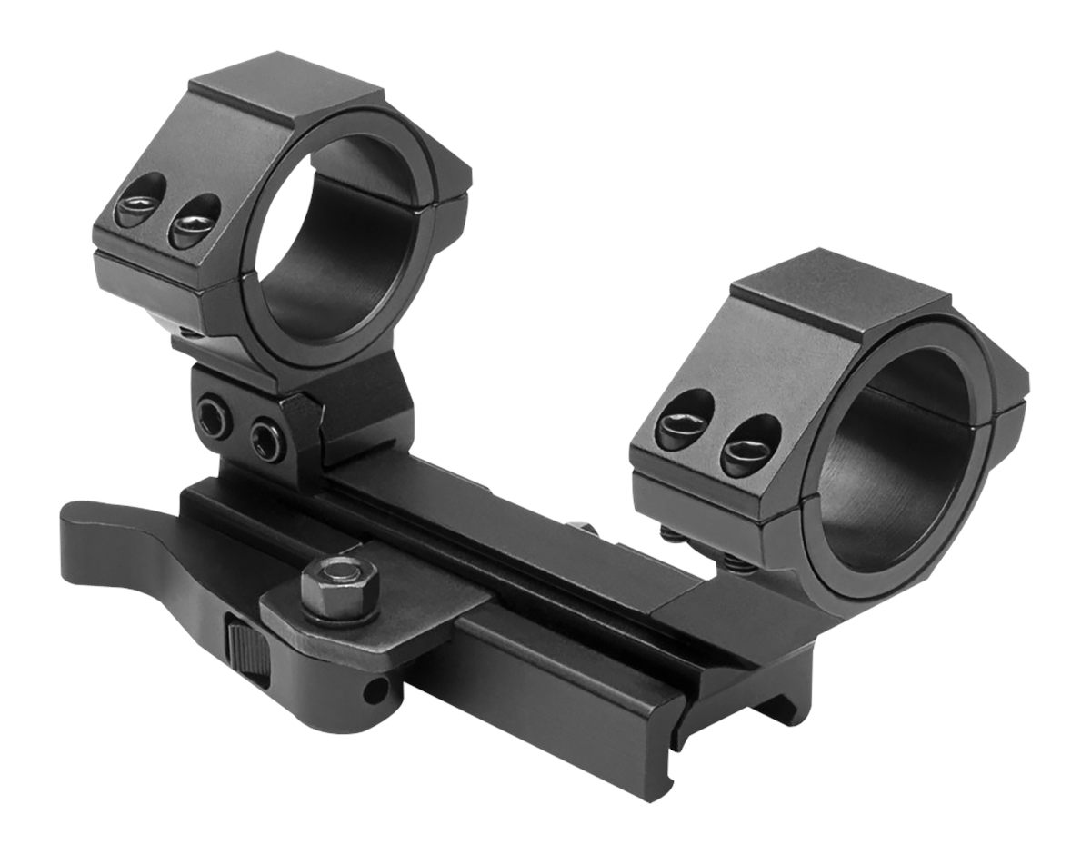 Vism NcStar AR-15 Integral Rings Base Cantilever Scope Mount QR Weaver Styl