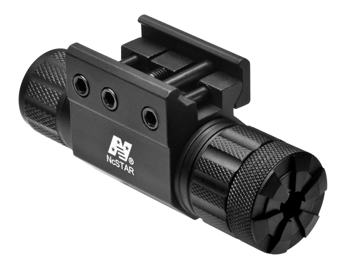 NcStar Pistol and Rifle Green Laser with Weaver Mount Pressure Switch (APRLSMG),Black