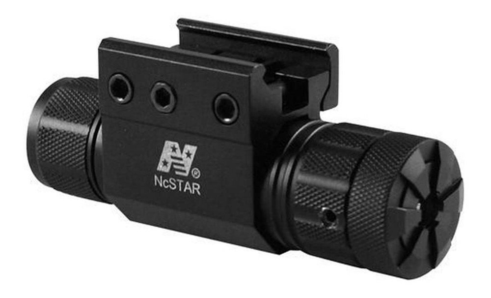 NcStar Pistol and Rifle Green Laser with Weaver Mount Pressure Switch (APRLSMG),Black view 2