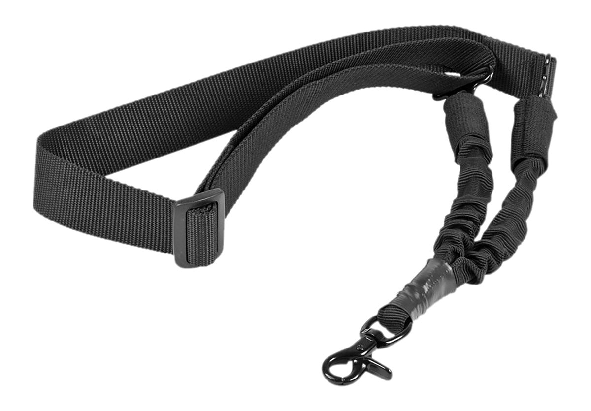 NcSTAR AARS1P Single Point Sling Black Nylon 44in-60in OAL Adjustable Bunge