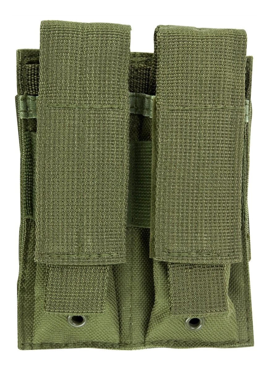 NcSTAR Vism by Double Pistol Mag Pouch/Green