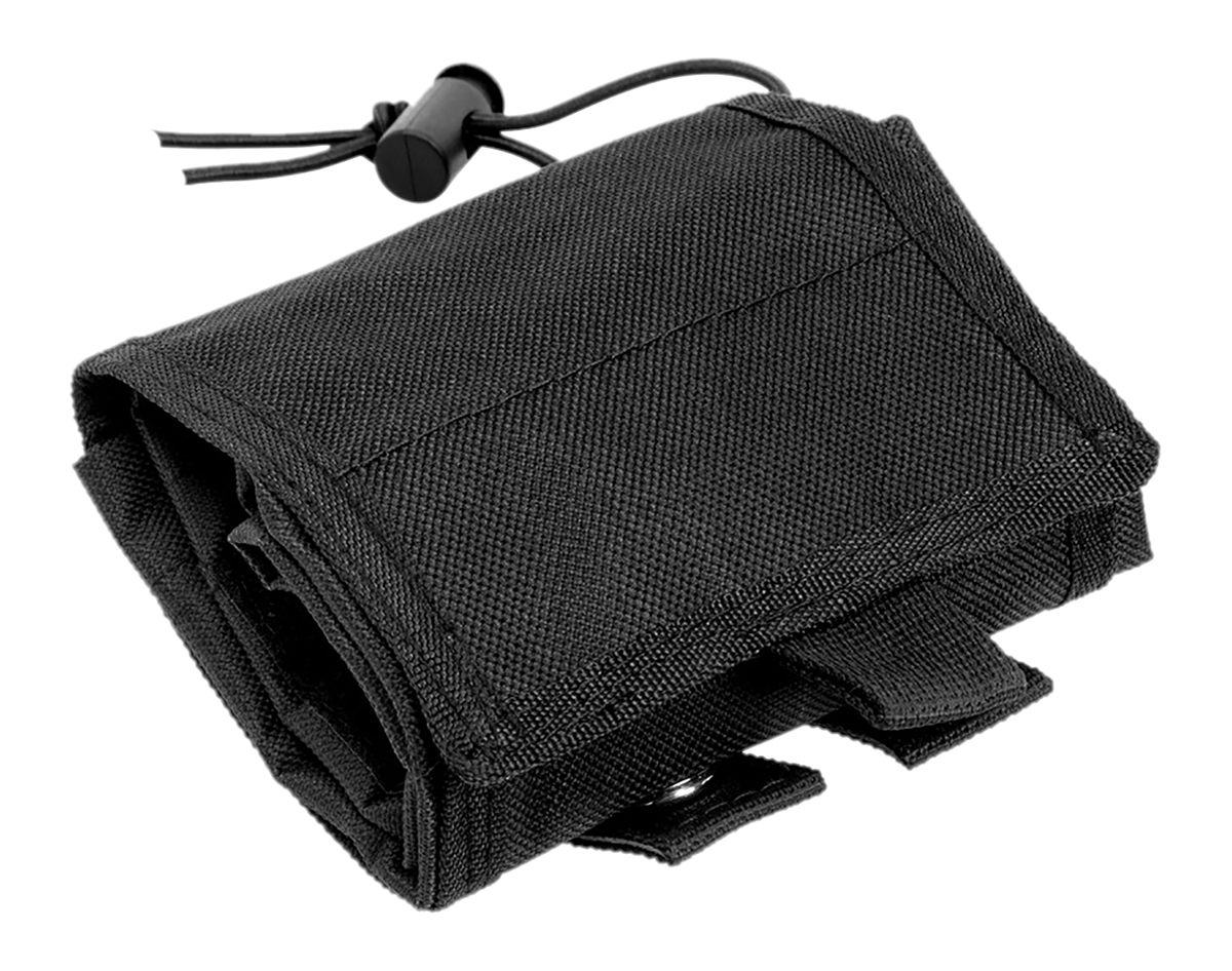 Vism NcStar CVFDP2935B Folding Dump Pouch Black Canvas