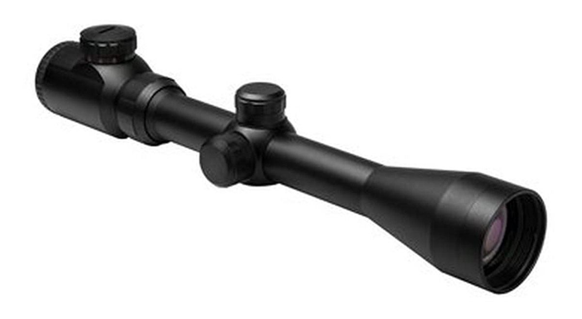 NcStar 3-9 x 40 P4 Sniper Full Size Scope,Black view 2