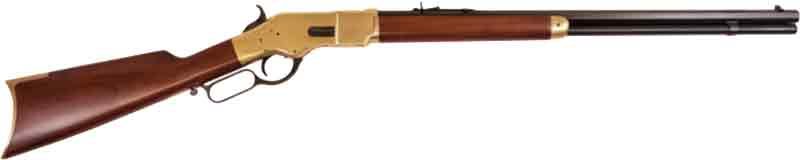 Cimarron 1866 Yellowboy 24in 45LC RFL Octagon BBL, Walnut, Brass REC.