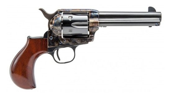 Cimarron Thunderer 38SPL/357 FS 4.75in CC/Blued Wlnt Birdshd view 2