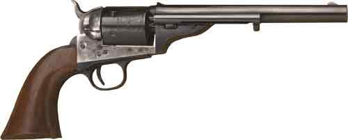Cimarron 1872 Open TOP Army 38SP 7.5in FS CC/Blued Walnut