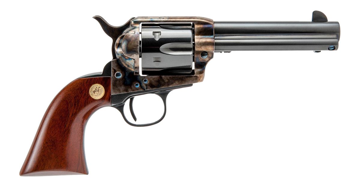 Cimarron MP410 Model P 45 Colt (Long 6 Shot 4.75in Blued Stainless Steel Ba