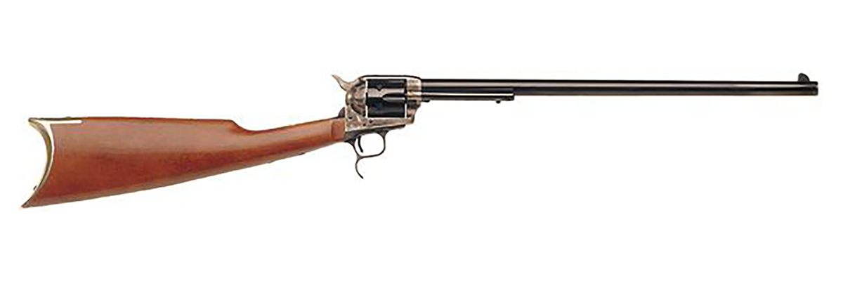 Cimarron F.A MP419 Revolving Carbine Full Size 45 Colt (Long 6 Shot 18in Bl