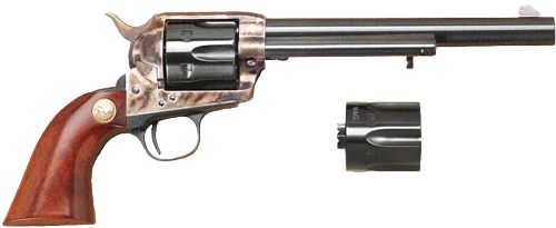 Cimarron P-Model Dual Cylinder 45LC/45ACP FS 7.5in CC/BL WAL