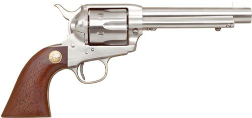 Cimarron P-Model 38SPL/357MAG PW 5.5in FS Stainless Walnut
