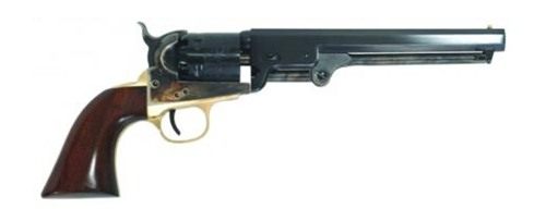 Cimarron 1851 Navy Oval TG 36 Caliber 7.5in FS Walnut