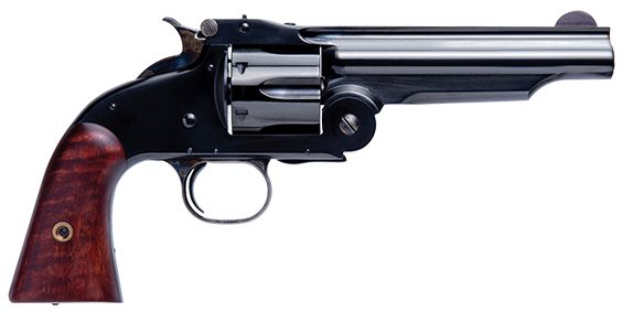 Cimarron Firearms NO.3 American 45LC 1ST Model 5in FS Blued Walnut