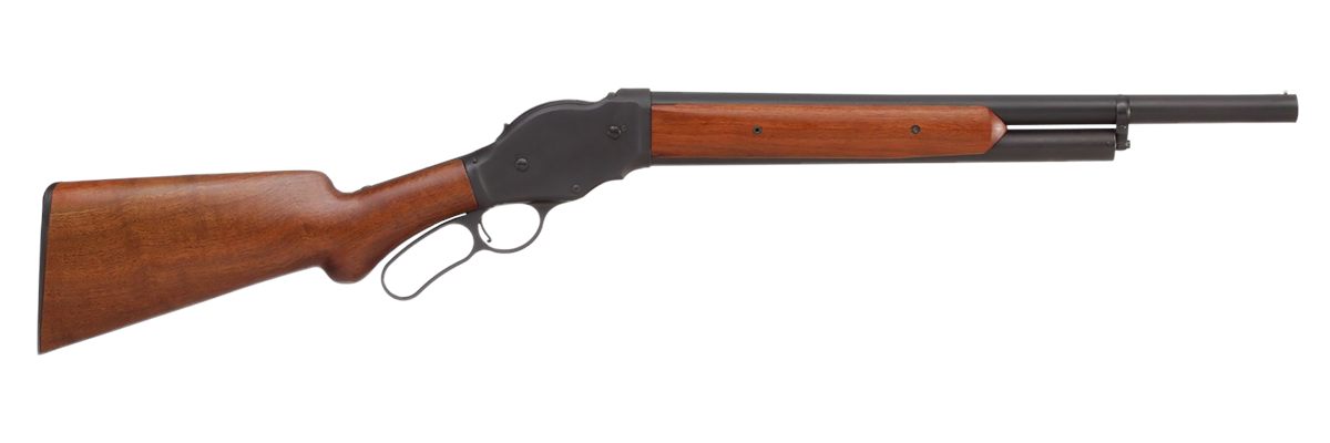 Cimarron CA188720 1887 Terminator 12 Gauge Lever 2.75in 20in Blued Steel Ba