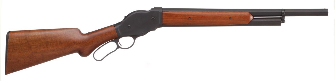 Cimarron CA188720 1887 Terminator 12 Gauge Lever 2.75in 20in Blued Steel Ba view 2