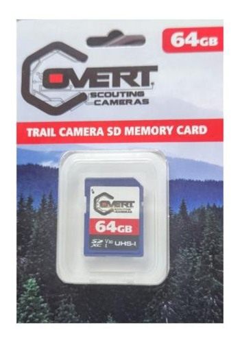 Covert Cameras Trail Sdxc Memory Card 64GB
